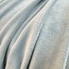 Solid Color Double Sided Autumn Winter Blanket Thickened Coral Fleece Nap Blankets Multi Purpose Double Air Conditioning Quilt