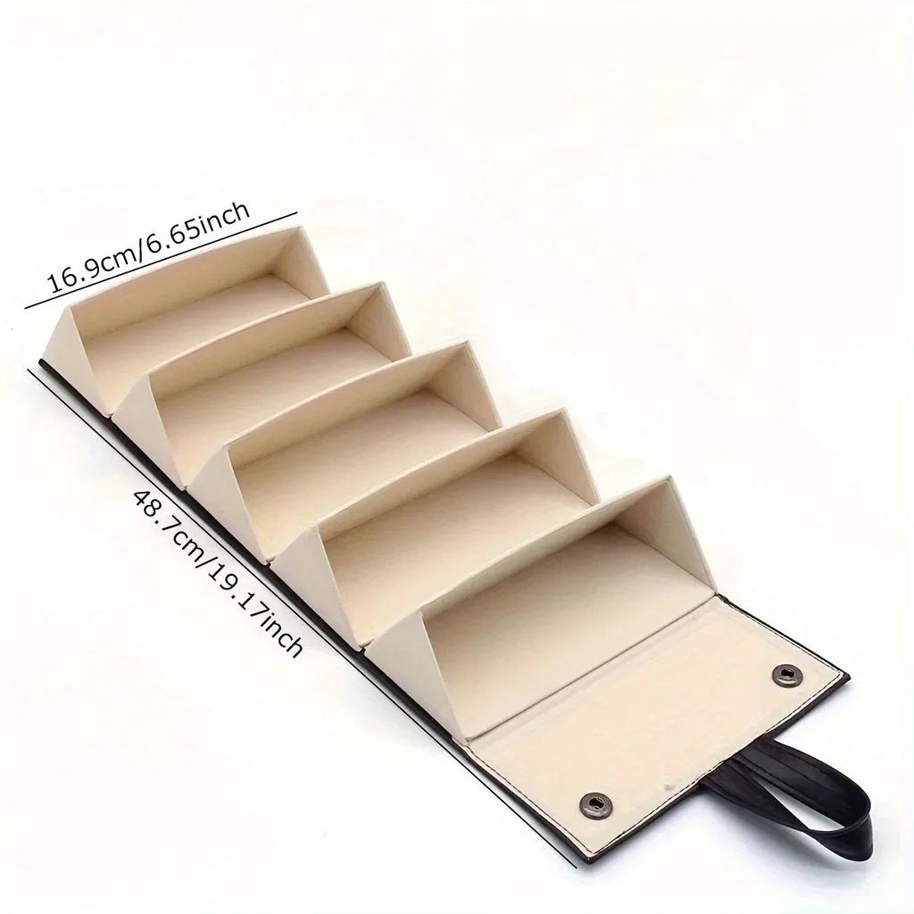 1pc-sunglasses Case Glasses Folding Travel Case Hanging Display Stand Suitable for Storage and Gifts