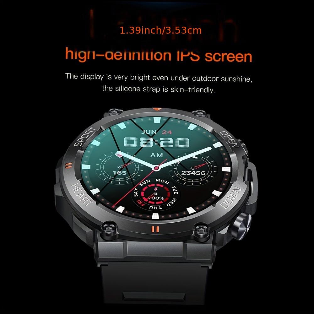 2025 New K56Pro Smart Watch for Men Heart Rate Blood Bluetooth Sport 400mAh Long Standby 1.39 Inch 360*360 HD Screen Outdoors Smartwatch