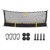 Car Trunk Storage Net Cargo Net for Luggage Organization and Barrier, Elastic Mesh for SUV, Sedan and Truck
