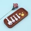 4Pcs/Set Plum Blossom Flower Plunger Fondant Cutter Sugarcraft Cake Decorating Tools DIY Cookie Stamper Baking Accessories