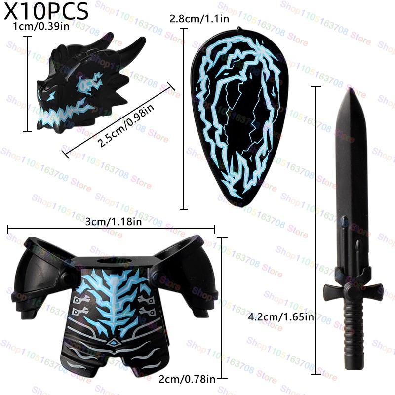 High-Quality Medieval High-Quality Knights High-Quality Building High-Quality Blocks Fantasy creature High-Quality Knights High-Quality Lightning
