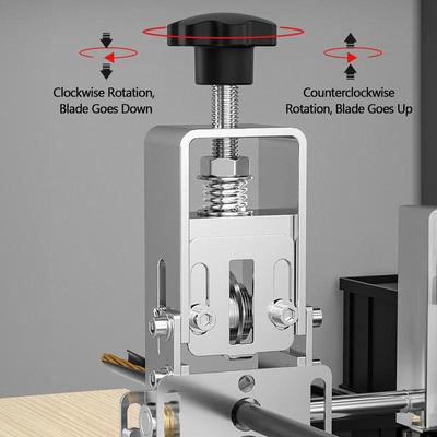 Manual Rotary Wire Stripper Machine Professional Wire Stripping Tool 1-21mm Cable Cutting Machine With Hand Crank Accessories