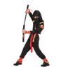 Carnival Boys Child Ninja Costume Role Play Assassin Samurai Warrior Hooded Suit Kids Halloween with Ninja Sword Fancy Dress Up