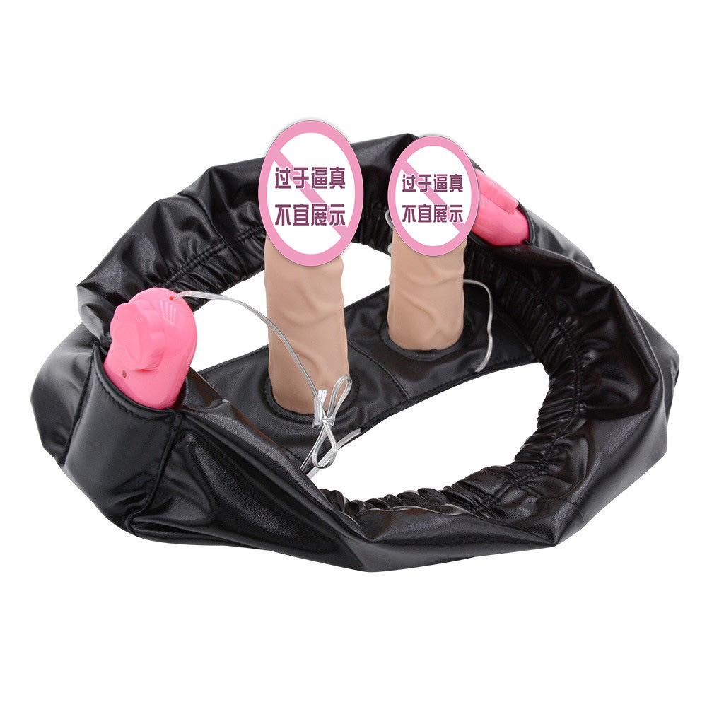 Sexy Wearable Fake Penis Underwear Women's Wearable Dildo Vibration Vibrator Female Masturbation Anus Toy