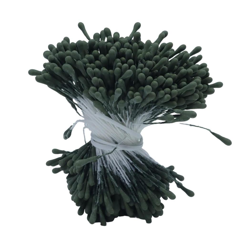 2mm 390 Root Matte Heart Flower Simulation, Eco-Friendly Rose Lily Stamen