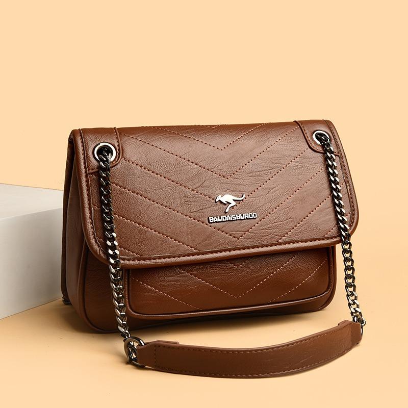 Bag women's new casual fashion niche chain bag portable shoulder messenger bag