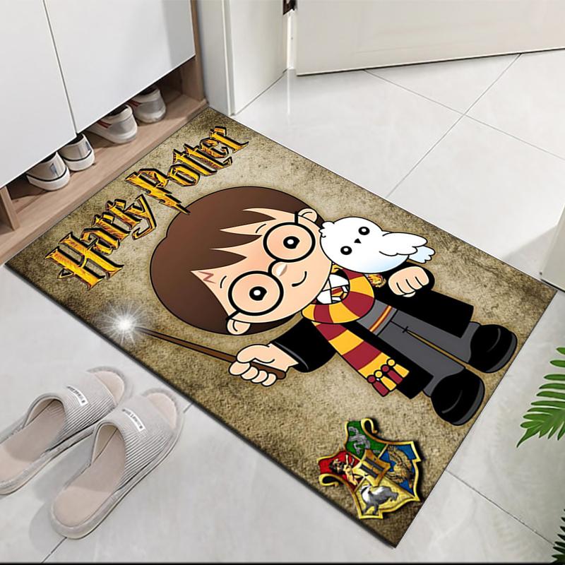 Harry Potter Printed Carpet, for Office Chair Living Room Bedroom Kitchen Room Decor Gifts.