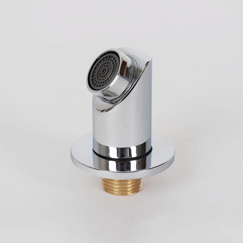 

G1/2 Shower Spout Thread Copper Round Concealed Installation Shower Faucet Shower Panel Accessory Spout Copper