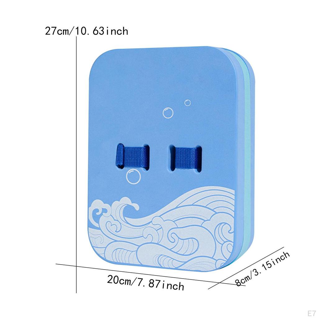 Swimming Kickboard Back Floats, Lightweight Water Sports Swim Board for Kids Adults,