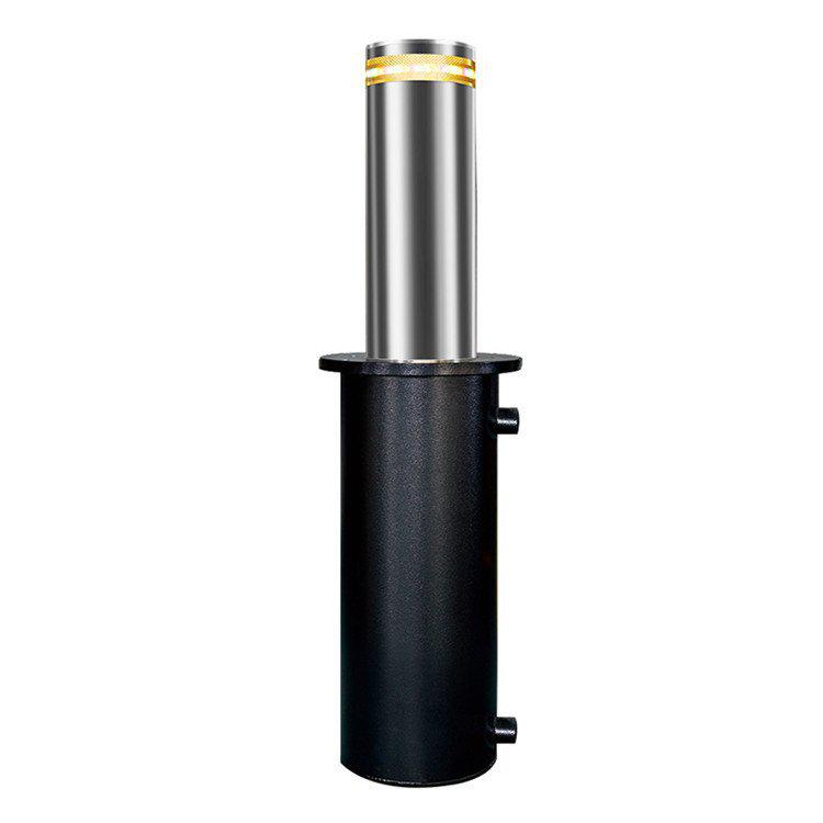 Automatic Stainless Steel Electric Lifting Bollard with Remote Control for Schools and Residential Areas - Anti-Riot, Anti-Collision