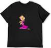 Judy Jetson Black Tshirt Women Harajuku T-Shirt Korean Printed Gothic Aesthetic Streetwear Summer Tees New Tops