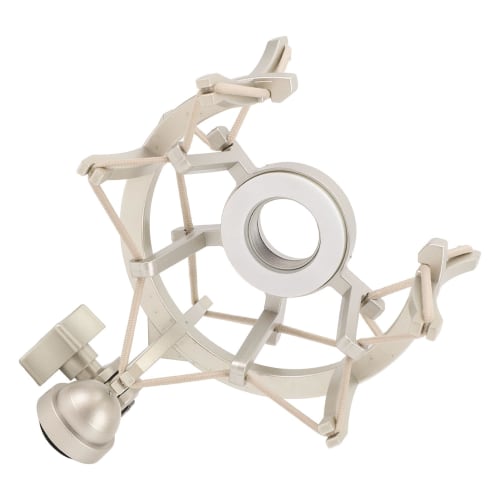 Microphone Shock Mount with Conversion Nut, Mic Clip Holder Mount Reduces Vibration Noise, for Neumann TLM103, TLM193, TLM127, TLM170, MK4