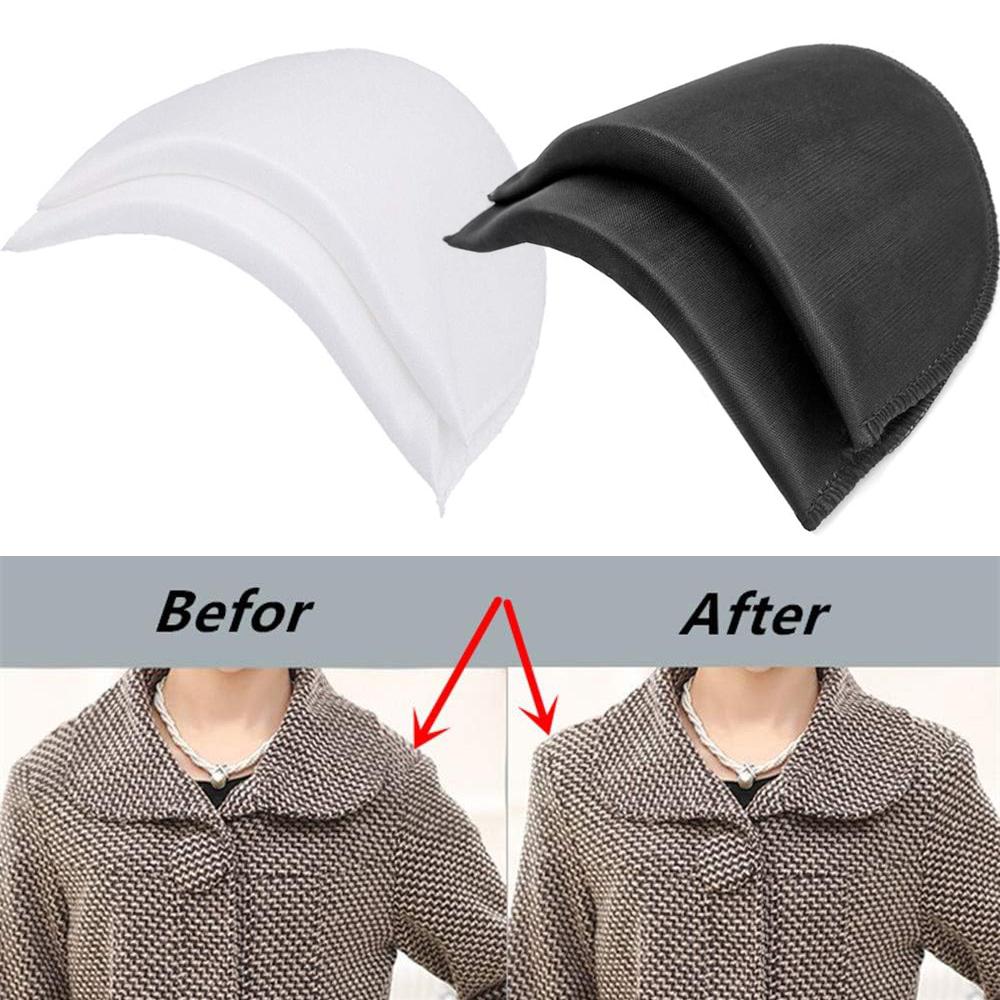 Épaulette en Éponge Couture Épaule Noir Blanc Nude Rembourrage d'Épaule Coudre DIY Veste Mariage T-Shirt Mode Vêtement