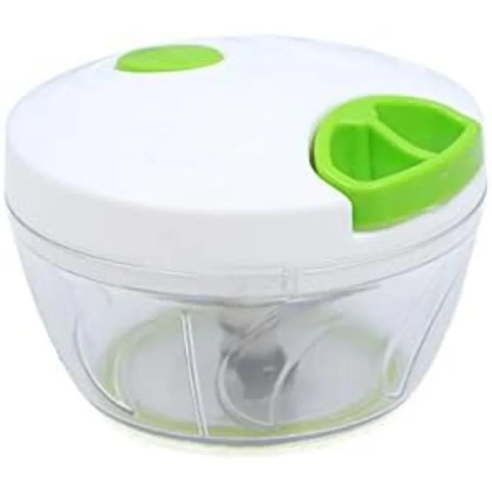 

Vegetable Chopper Manual Food Chopper with Container Hand Pull String Veggie Cutter for Salad Garlic Nut Onion Cooking Tools