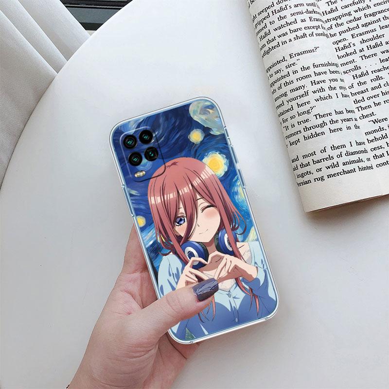 Miku Nino Itsuki Nakano Transparent Phone Case for Motorola Moto Edge 20 30 40 50 S30 Fusion Ultra Pro Neo Lite
