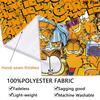 Garfield Cartoon Wallpaper Print Tapestry Fashion Print Background Cloth Wall Decoration Atmospheric Background Cloth Wall Covering Decoration