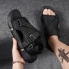 Summer Men's Outdoor Breathable Comfort Slip On Plus Size Open Shoes Casual Men Sandals Shoes Sandal Mens PVC Sandalias