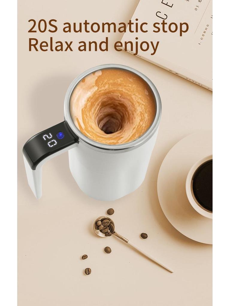 Portable Electric Protein Shaker and Coffee Mixer Cup