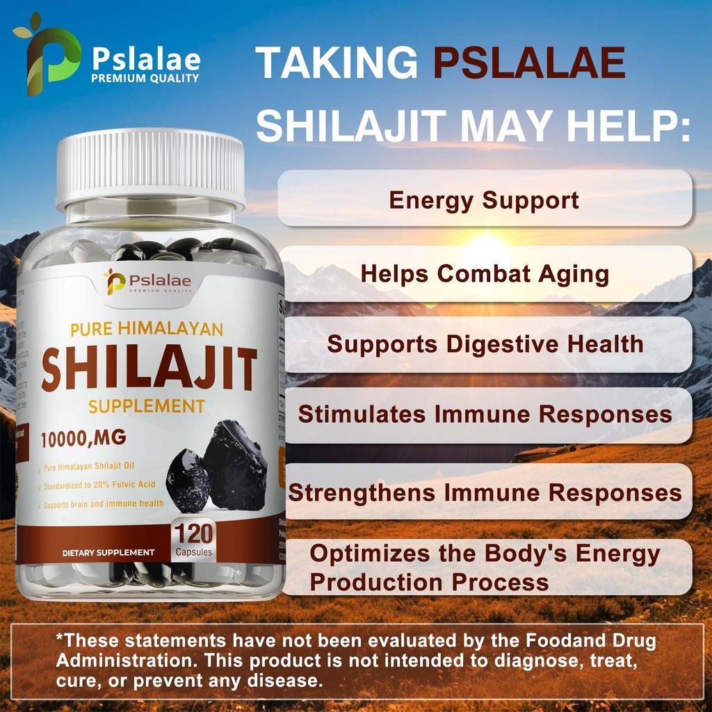 Pure Himalayan Shilajit - High Fulvic Acid – Energy, Focus, Detox