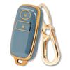 Daihatsu Toyota TPU Key Cover Key Cover Key Case with Key Chain | Wake