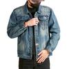 New American Retro Denim Jacket Men's Retro Jacket Men's Denim Casual Shirt