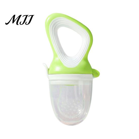 Baby Shower Gift Silicone Fruit Feeder Pacifier, Self Feeding And Teething Food Grade Teether Relief Toy, Easy to Hold Seamless Odorless Toddler