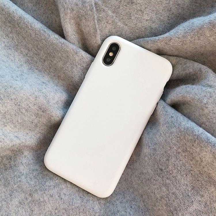 Silicone Soft Phone Case For iPhone X XR XS Max XR X 8 7 6 6S Plus casefor iphone 11 12 13 mini 13 Pro Max Candy color Cover