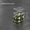 Acrylic Tractor Keychain 2D Flat Car Key Ring Fun Bag Charm  For Kids Adults Souvenir Keepsake