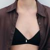 Another Layer Bae Drop Necklace (silver925) - Glossy, Matt