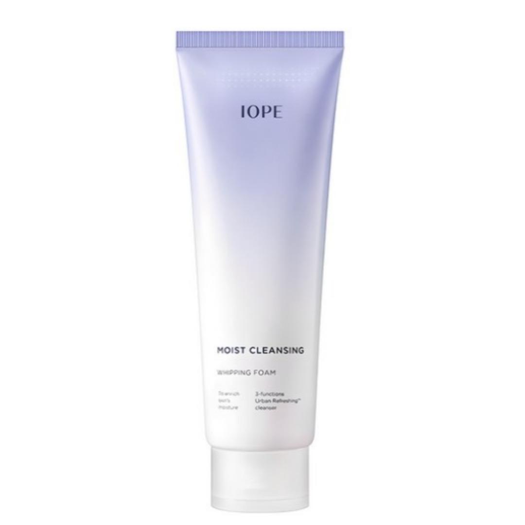 

IOPE Moist Cleansing Whipping Foam 180ml × 1 Bottle Korean Skincare