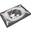 Expandable Cartoon Diatomaceous Floor Mat: Quick-Drying, Water-Absorbent, Anti-Slip, Easy to Clean for Bathroom and Entrance.