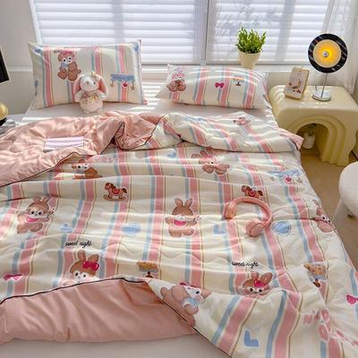 Nanjiren Class A Breathable Crinkled Gauze Summer Quilt