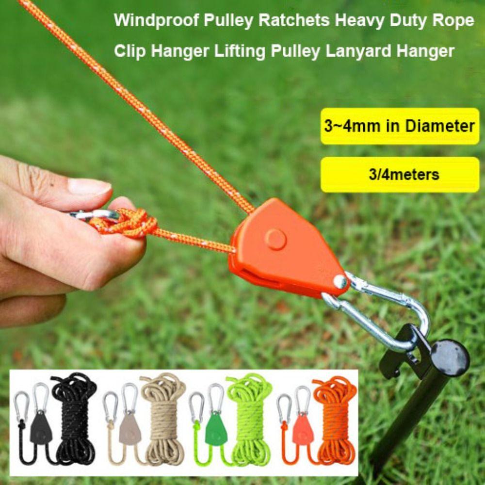 3~4mm 3/4meters Heavy Duty Rope Clip Hanger High Quality Lanyard Hanger