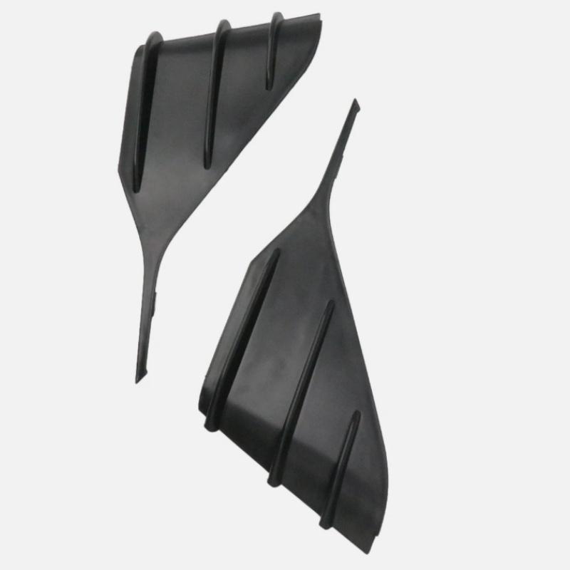 1 Paire Cache-Grille de Phare Antibrouillard Avant de Voiture Cadre Garniture Capuchon Contour Capot Couvercle Pour Hyundai Pour Elantra 2024-2025 86563-AACD0