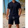 A Two-Piece Set of High-Quality Men's Summer Shorts and Sleeveless Tops, Suitable for Daily Wear and Beach Casual Wear