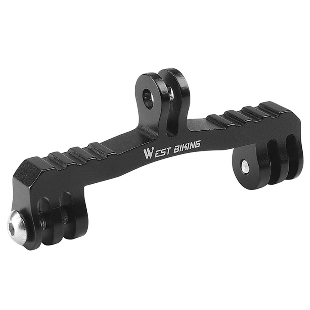 Suport pentru computer de bicicletă Bază Suport pentru cameră pentru bicicletă Suport pentru suport Adaptor Din aliaj de aluminiu Suport pentru lumină pentru camera de bicicletă pentru Garmin Gopro