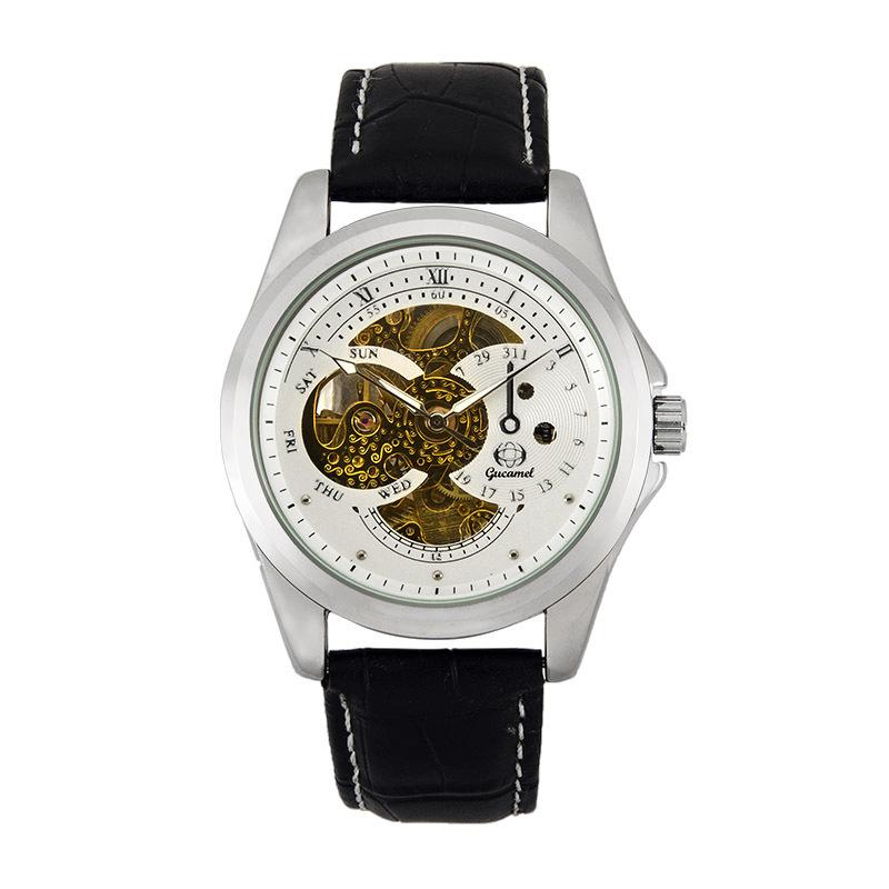 GUCAMEL Fashion Men's Mechanical Watch Mechanical Watch Men's Mechanical Manual Watch