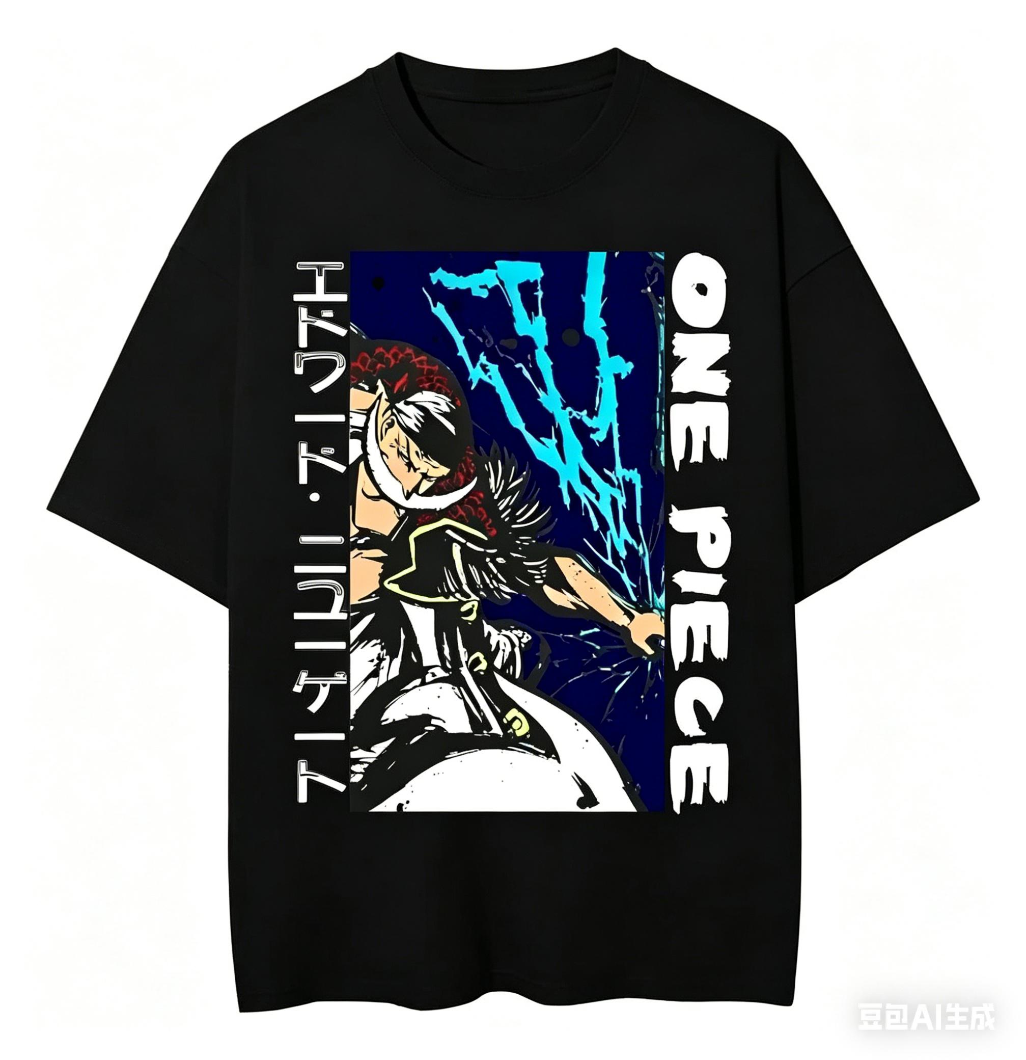 

2026 Summer One Piece Retro Cosplay Tshirt Unisexs Oversize Casual Cotton Printed Shortsleeved Unisex Childrens Sports Shirt S