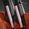 GWOXB1 Car Seat Belt Protector Suitable for All Seasons, Made of Suede Fabric, with a Lengthened Strap To Prevent Neck Discomfort.