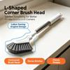 Narrow Head Crevice Cleaning Brush Long Handle Gap Cleaning Brush  for Home Kitchen Toilet Shower