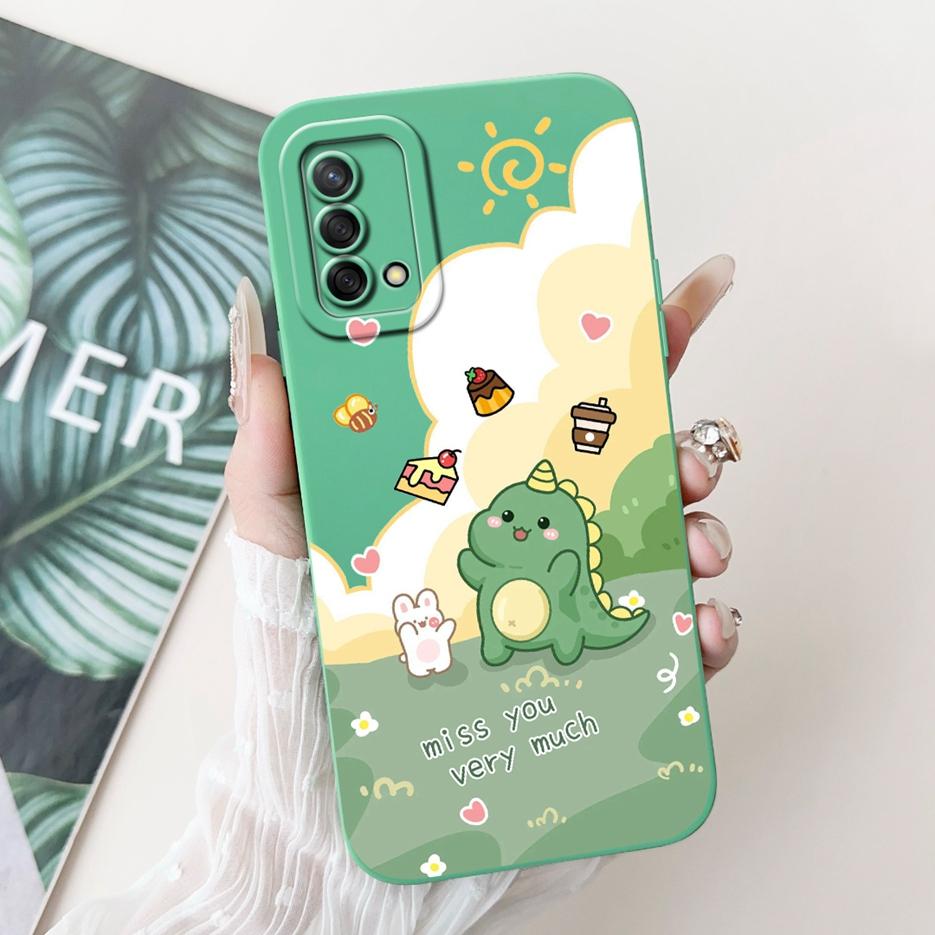 For Oppo A74 4G Case Oppo A54 A94 Stylish Candy Painted Cover Shockproof Phone Cases For Oppo A94 A 54 74 OppoA54 OppoA74 Bumper