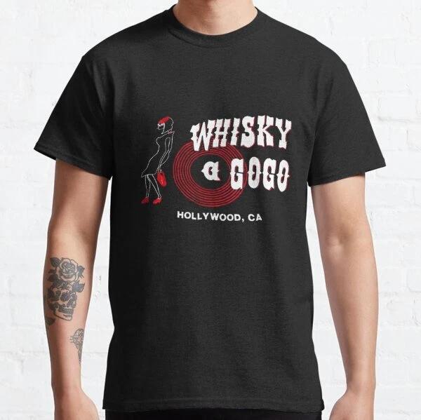 Whiskey A Go Go винтажная калифорнийская классическая футболка Rck S-3XL S