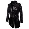 Long Suit Blazer Jackets Men Party Dance Bling Coats Wedding Men's Gentleman Stage Suits B08