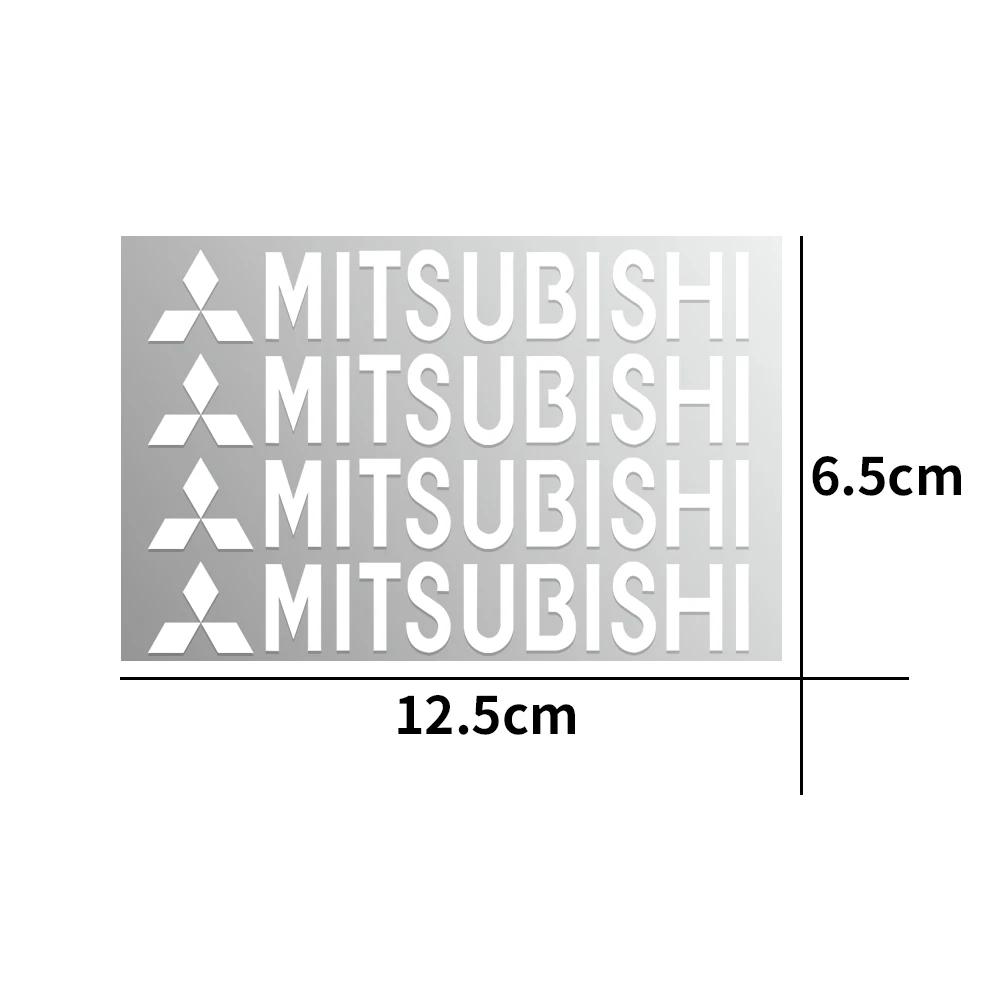 Universal Car Body Side Mirror Door Handle Styling Stickers for Mitsubishi Triton L200 Pajero Sport Exterior Decals BL4