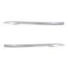 Manshi Front Bumper Decorative & Anti-collision Strip for BMW G38 528Li Fog Light Frame