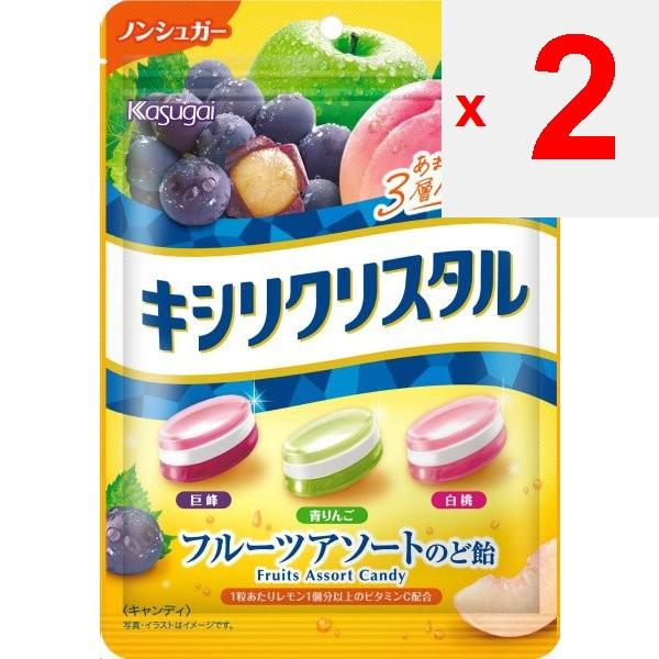 Kasugai Seika Kisiricrystal Fruit Assortment Throat Lozenges 67gFeatures Golden Trio Fruit Candy (g Features Golden Trio Fruit Candy (grape, White Pea