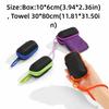 Portable Polyester Cooling Towel Microfiber With Case Sports Towel Absorbent Ice Towel Outdoor