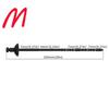 Men's Long Hollow Guide Plug Syringe Injection Multi-purpose Urethral Tube Silicone Horse Eye Urethral Stick Urethral Dilator18+
