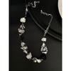 Fashion Retro Minority Punk Necklace for Women Stylish Fancy All-Match Necklace Accessible Luxury Clavicle Chain Fancy Accessories